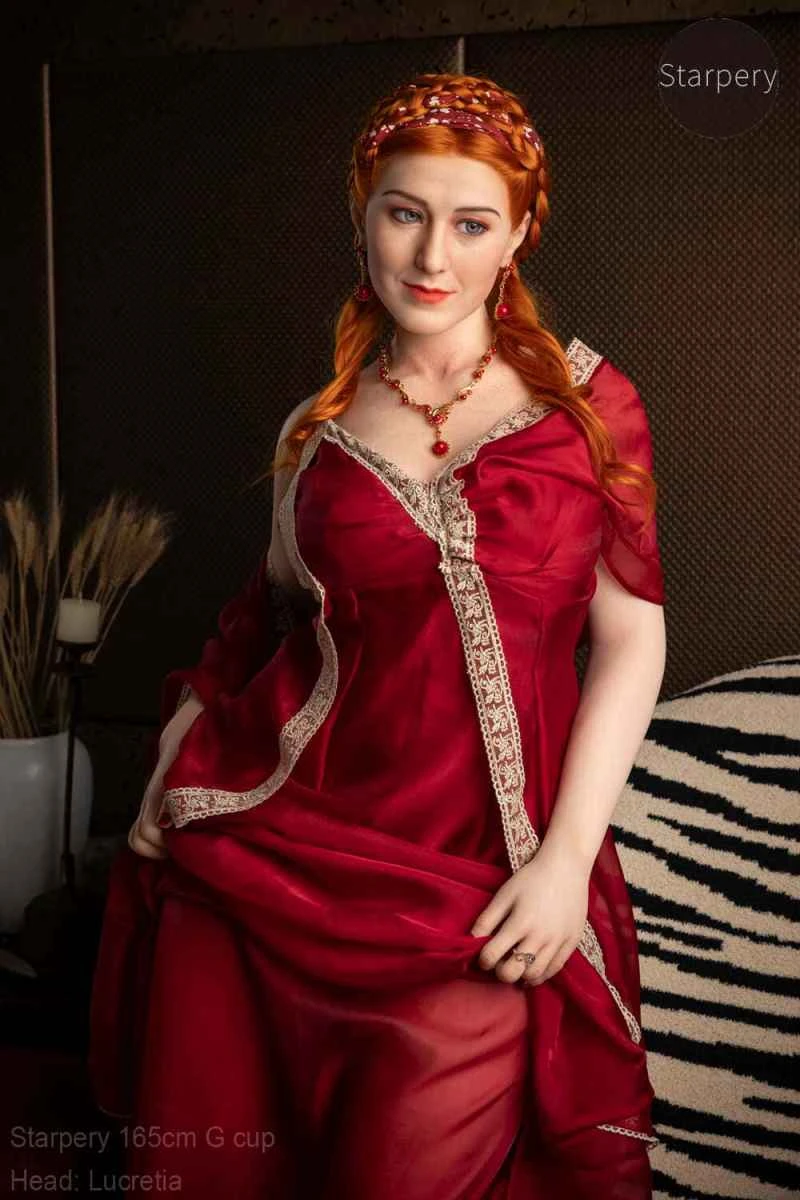 165cm/5ft5 G-cup Silicone Head Sex Doll – Lucretia