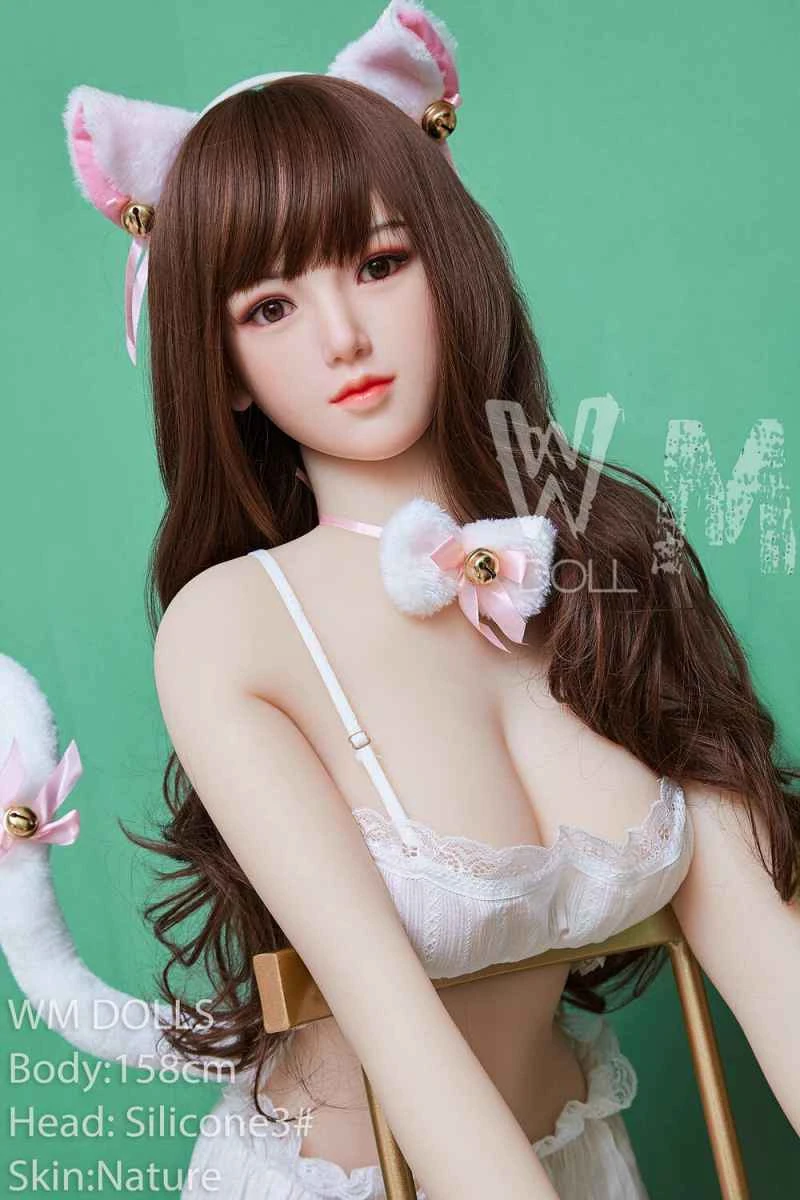 158cm/5ft2 D-cup Silicone Head Sex Doll – Imelda