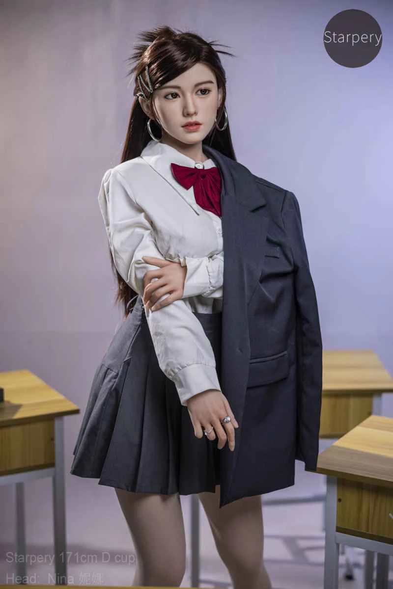 171cm/5ft7 D-cup Silicone Head Sex Doll Review - Nina by Starpery Doll