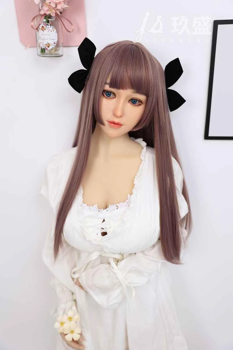 150cm/4ft11 D-cup Silicone Head Sex Doll Shirley Review - Jiusheng Doll
