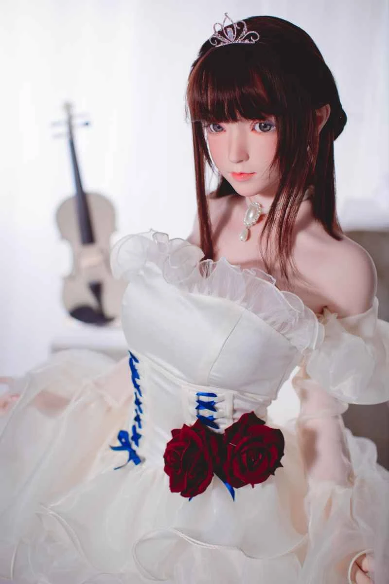 148cm/4ft10 C-cup Silicone Head Sex Doll Review - Mary by FUDOLL