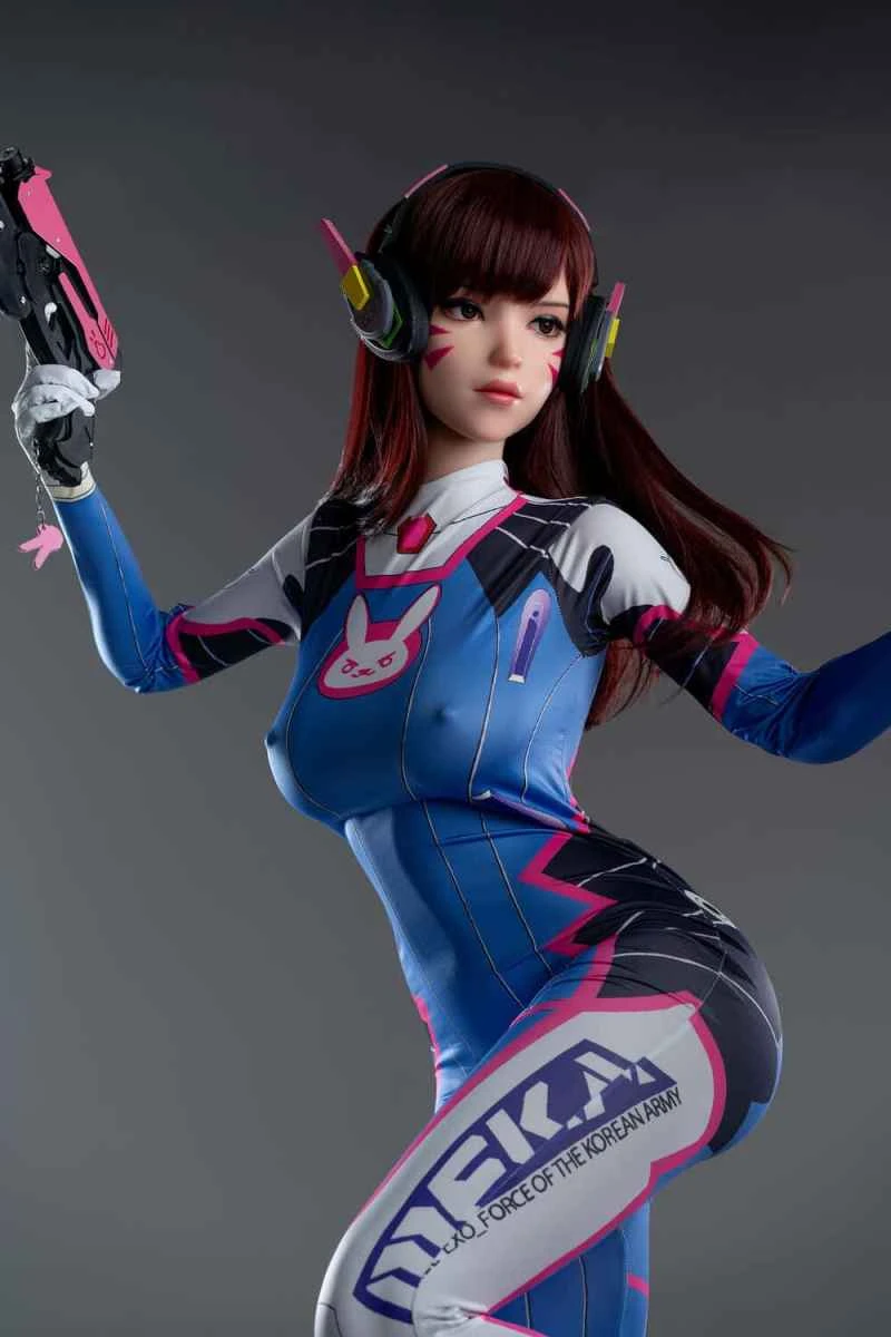 D.VA 167cm/5ft6 E-cup Silicone Sex Doll Review - GameLady Doll