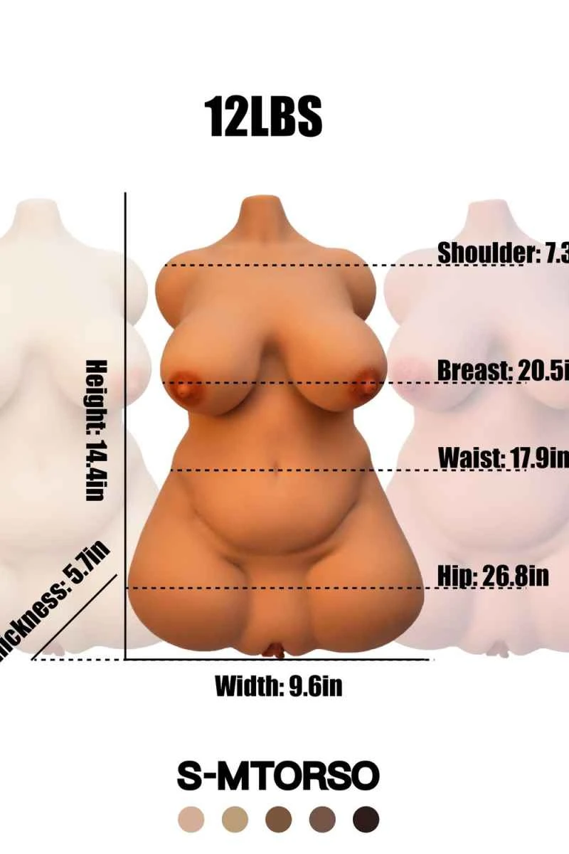 Climax Doll 36.5cm/1ft3 Female S-M Torso TPE Sex Toy Review