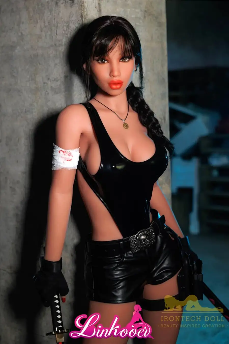 Irontech Doll Realistic Sex Doll 167cm D Cup European Lady Adult Doll+Extra Head